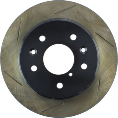 Disc Brake Rotor-Sport Slotted Rear Right Stoptech fits 86-91 Mazda RX-7 - Image 1 of 4