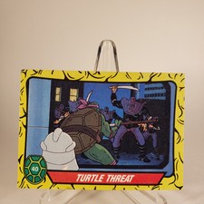 1989 Teenage Mutant Ninja Turtles OPC #40 Turtle Threat
