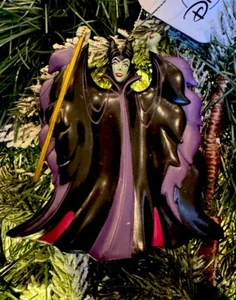 2025 LARGE Maleficent Evil Villain Christmas Ornament Sleeping Beauty Disney New - Picture 1 of 1