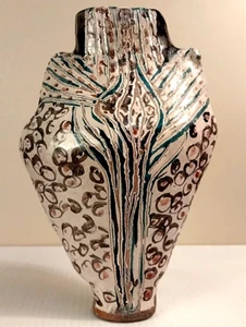 Vintage handgefertigte Studio Kunst Keramik Giraffe Vase 9" fast neuwertig!!! - Bild 1 von 20