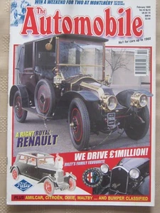 THE AUTOMOBILE - FEB 1999 - A RIGHT ROYAL RENAULT - Picture 1 of 1