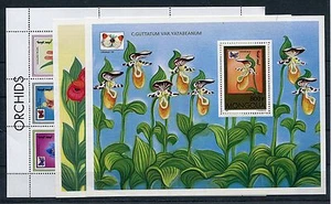 Mongolia 2703/11 Blocco 270/71 Non Timbrato / Piante - Orchidee 1/1708 - Foto 1 di 1
