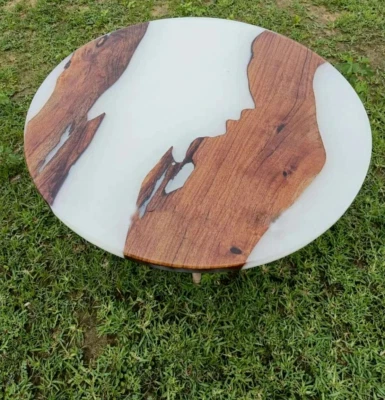 30" Epoxy Dining Table Top / Epoxy Center Table Top Home Office Decor - Image 1 of 4