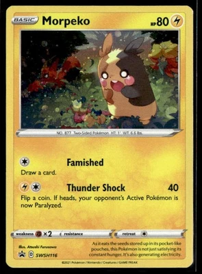 SWSH: Sword & Shield Promo Cards #SWSH116 Morpeko - Image 1 of 2