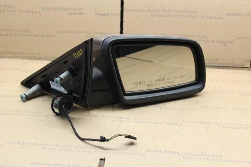 BMW 550i E60 2007 espejo retrovisor de puerta con visión lateral para pasajeros A09 gris lámpara de charco y memoria Foto 1 de 4