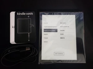 Open Box Amazon Kindle Oasis (10th Gen) 32GB, Wi-Fi, Gray - Picture 1 of 1