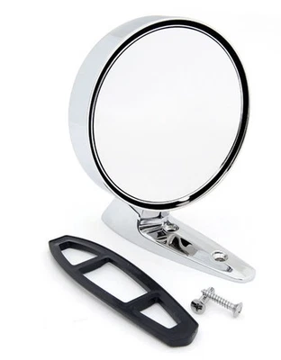 Nuevo espejo remoto ficticio derecho * cromado Mustang 1964-66  Foto 1 de 2