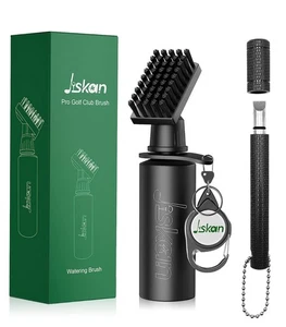 Jiskan Pro Golfschläger Reiniger Bürste Golf Rillenschärfer Werkzeug mit Halter C... - Bild 1 von 7