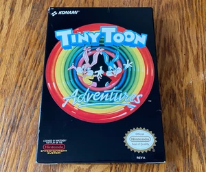 oval seal Tiny Toon Adventures complete in box nintendo nes game nr-MINT - Picture 1 of 9
