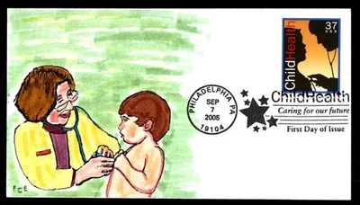 Mayfairstamps US FDC 2005 Pennsylvania child health stamp FCE First Day Cover aa - Image 1 of 2