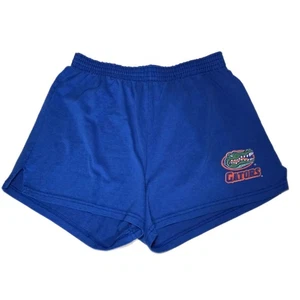 Vintage M.J. Soffe Florida Alligatoren blaue Damenshorts Größe XL hergestellt in den USA - Bild 1 von 7