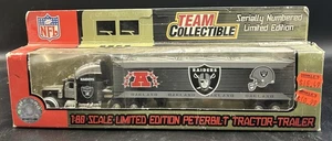 NFL 2004 Oakland Raiders escala 1:80 fundido a presión edición limitada tractor-remolque - Imagen 1 de 5