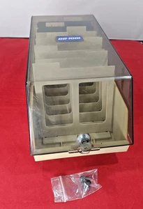 60 + Disk 13.3cm Diskettenlauf Bremsscheiben Box Container Used Mit -taste. - Foto 1 di 7