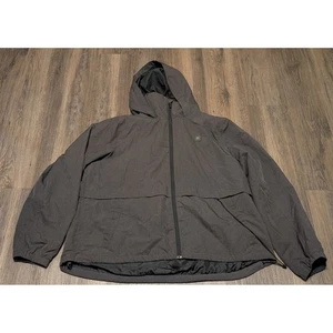 Ripcurl Anti Series XL Mens Gray Jacket Hooded Full Zip Lightweight Rain Wind - Picture 1 of 4