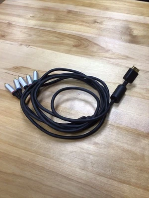 PS3 PLAYSTATION - Auténtico cable de video componente Sony punta dorada OEM - Imagen 1 de 3