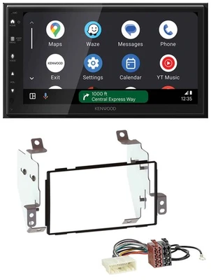 Kenwood DAB Bluetooth USB MP3 2DIN Autoradio für Nissan Note (2005-2013) - Bild 1 von 4