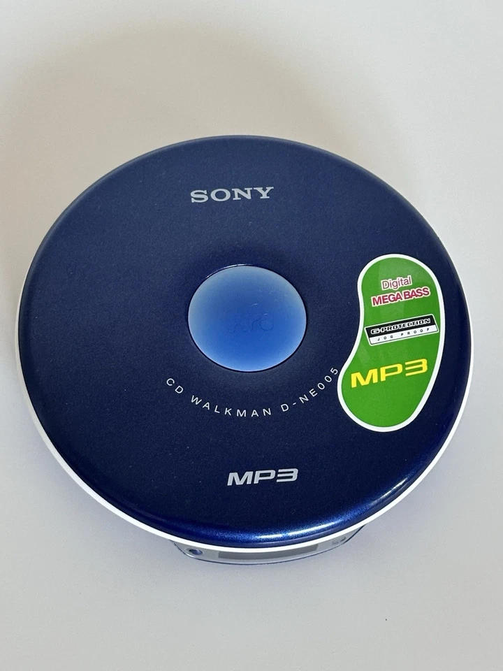 Vintage Sony D-NE005 Walkman Discman – Tragbarer CD/MP3-Player, Funktionstüchtig - Bild 1 von 4