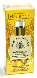 Bielenda Manuka Honey, royal jelly Elixir Face Serum - day/night Moisturizing dr - Picture 1 of 4