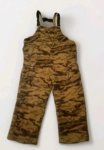 Columbia Gallatin Camouflage Wollmischung Jagd Latzhose Latzhose Herren Größe XL - Bild 1 von 10