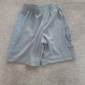 Boy’s Nike Grey/Blue Athletic Shorts Size 6 - Picture 1 of 4