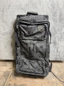 Dakine Split Roller 110L Duffel Bag Rolling Suitcase Wheeled Luggage Dark Gray - Picture 1 of 12