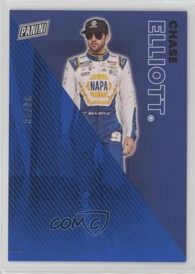 2023 Panini Father's Day Blue /50 Chase Elliott #42 - Image 1 of 2