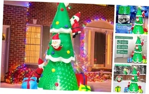 8FT Christmas Inflatables Tree Decorations Outdoor, Blow up Christmas Tree - Picture 1 of 7