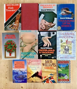 12 x David Williams - Mark Treasure Mystery Crime Fiction Job Lot Bundle - Picture 1 of 16