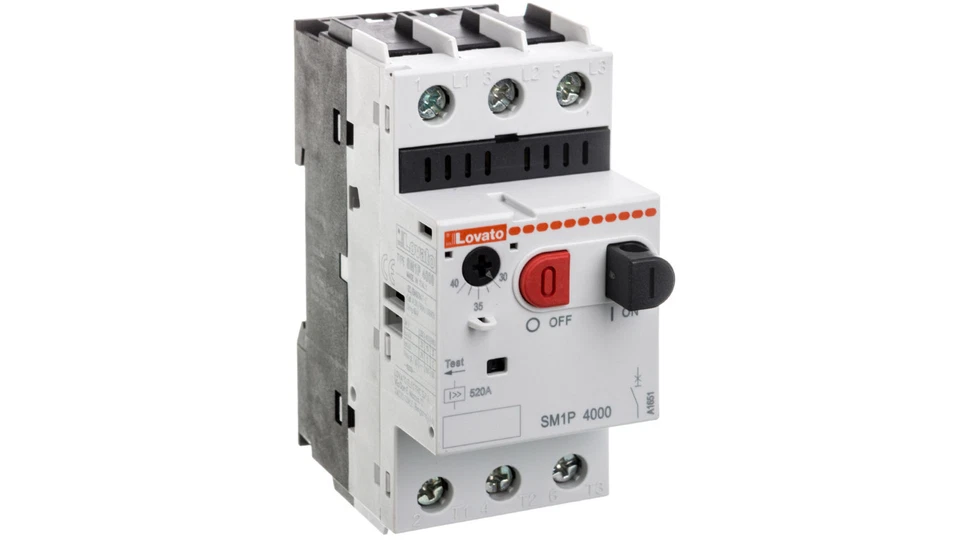 Wyłącznik silnikowy SM1P4000 z przyciskami 30-40A 10kA 400V SM1P4000 - Image 1 of 1