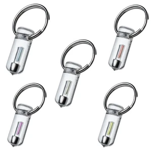 Glow Rhino Spark Glowing Fob Super Bright Tritium Lamp - Assorted Colors, 5-Pack - Picture 1 of 6