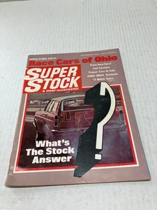 VINTAGE ORIGINAL DECEMBER  1970  VOL. 7 NO. 2  SUPER STOCK MAGAZINE - Imagen 1 de 4