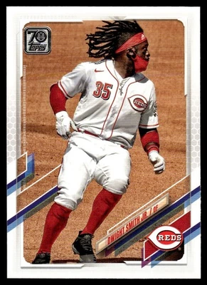 2021 Topps Dwight Smith Jr. Cincinnati Reds #582 - Image 1 of 2