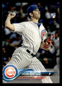 2018 Topps Dillon Maples #572 Chicago Cubs Baseball Card - Picture 1 of 2