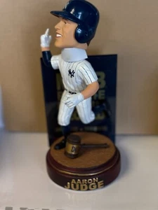 AARON JUDGE New York Yankees RARE FOCO GAVEL BOBBLEHEAD NEW IN BOX - Picture 1 of 2