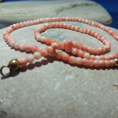 🔥 Autentico Corallo Del Pacifico 🔥 Collana Corallo Midway - Immagine 1 di 4