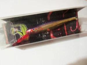1 Rapala Minnow Rap Lure MR9 VIPER Purple Gold NIP - Picture 1 of 8