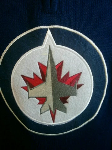 Authentic Winnipeg Jets youth pullover sweater NHL Cover