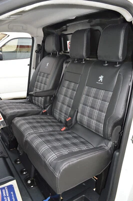 Citroen Dispatch toyota proace peugeot expert (2016-present) tartan Seat Covers - Image 1 of 4