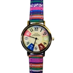 Boho Retro Hippie Analog Wristwatch Quartz Movement NWOT PUR24 - Picture 1 of 14