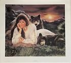 MAIJA: shades of sunset, Signed And Numbered Lithograph. Ed #679/950. 1994