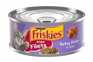 Friskies 5000022530 Prime Filets Turkey in Gravy 1 Single Can 5.5 oz. Cat Food - Picture 1 of 2