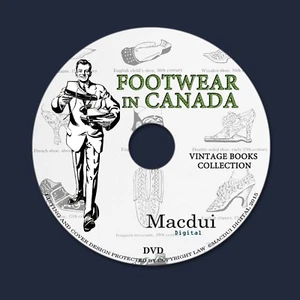 Footwear in Canada – Vintage Magazine E-books 12 Volumes PDF on 1 DVD Shoes Foot - Bild 1 von 12