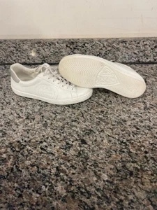 Men's Size 10 Gucci Aces White and Gray SPB-JB 343664 - Picture 1 of 7