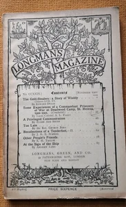UK Magazine - LONGMAN’S MAGAZINE November 1901 - Andrew Lang - Bild 1 von 4