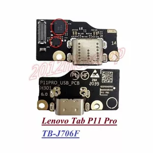 OEM Charging Port Dock Jack Connecotor Board For Lenovo Tab P11 Pro TB-J706F - Picture 1 of 1
