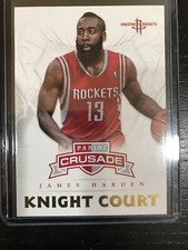 2012-13 Panini Crusade Knight Court #7 James Harden Houston Rockets - E