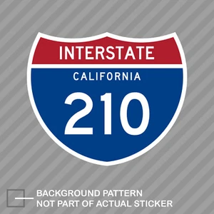 I-210 Interstate 210 Sign Sticker Decal Vinyl foothill freeway sign - Picture 1 of 1