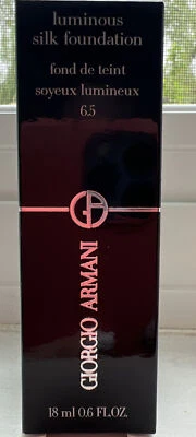 Giorgio Armani Luminous Silk Foundation Mini Size 0.6 oz/18ml  #6.5 - Image 1 of 3