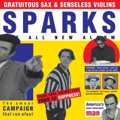 SPARKS - GRATUITOUS SAX & SENSELESS VIOLINS SOFTPAK 3 CD NEU - Bild 1 von 2