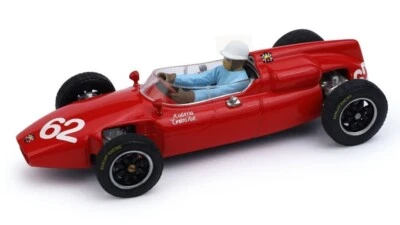MODELLINO AUTO F1 STATICO BRUMM COOPER T53 #62 ITALY GP 1961 BANDINI FIGURE 1/43 - Immagine 1 di 4